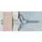 Cheville sans collerette en nylon grises EXPERTfix